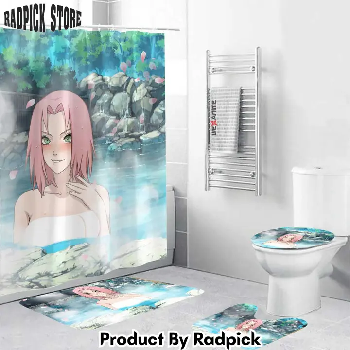 Sakura haruno girls hot spring combo bathroom set   rp0206190